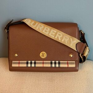 Burberry Brown Note Bag